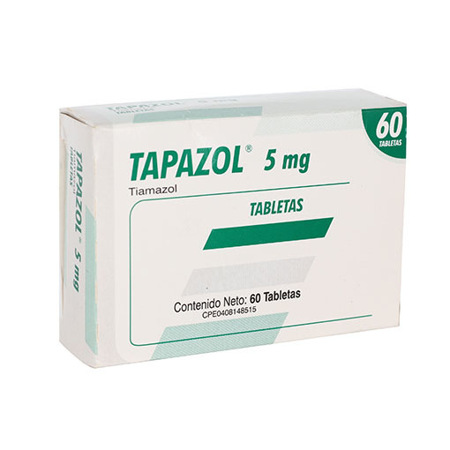TAPAZOL 5 MG 60 TAB FARMA