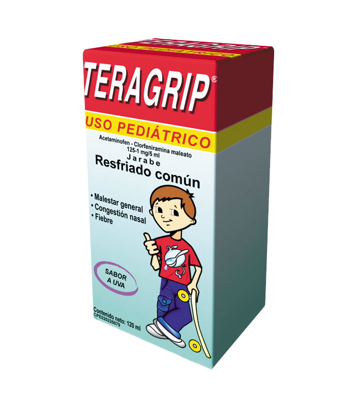 TERAGRIP 120ml JARABE PEDIÁTRICO