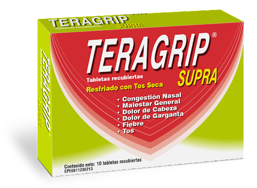 TERAGRIP SUPRA X 10TAB LABORATORIOS FARMA SA
