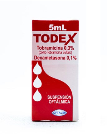 TODEX 0,3% 0,1% SU OF 5 ML OFTALMI