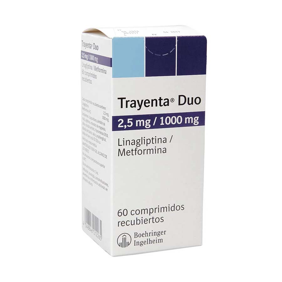 TRAYENTA DUO 2.5MG 1000MG 60COMP 