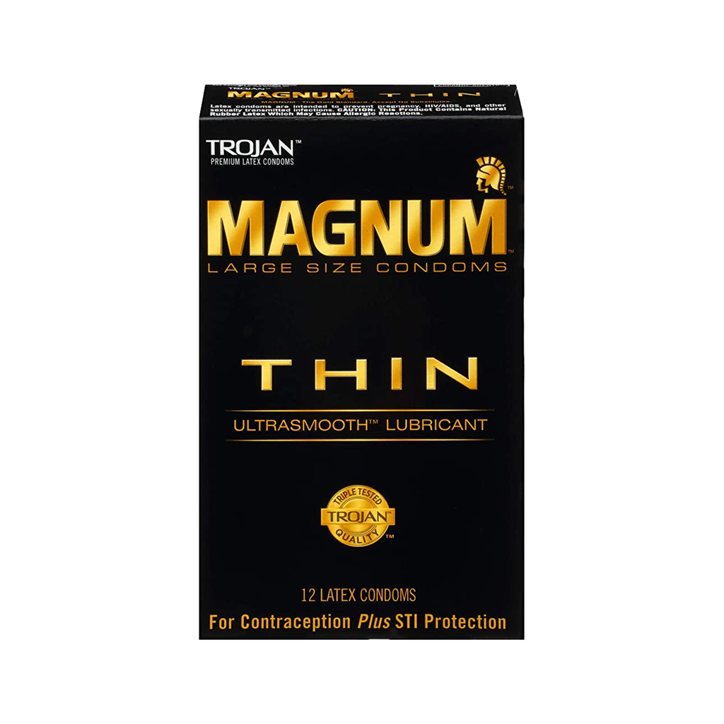 TROJAN MAGNUM THIN 12 UNI