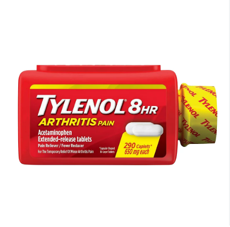 TYLENOL 8 HR ARTHRITIS PAIN 650MG 290CAP