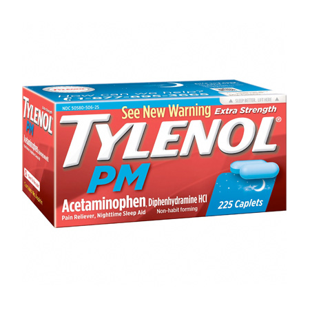 TYLENOL PM EXTRA 225 CAP