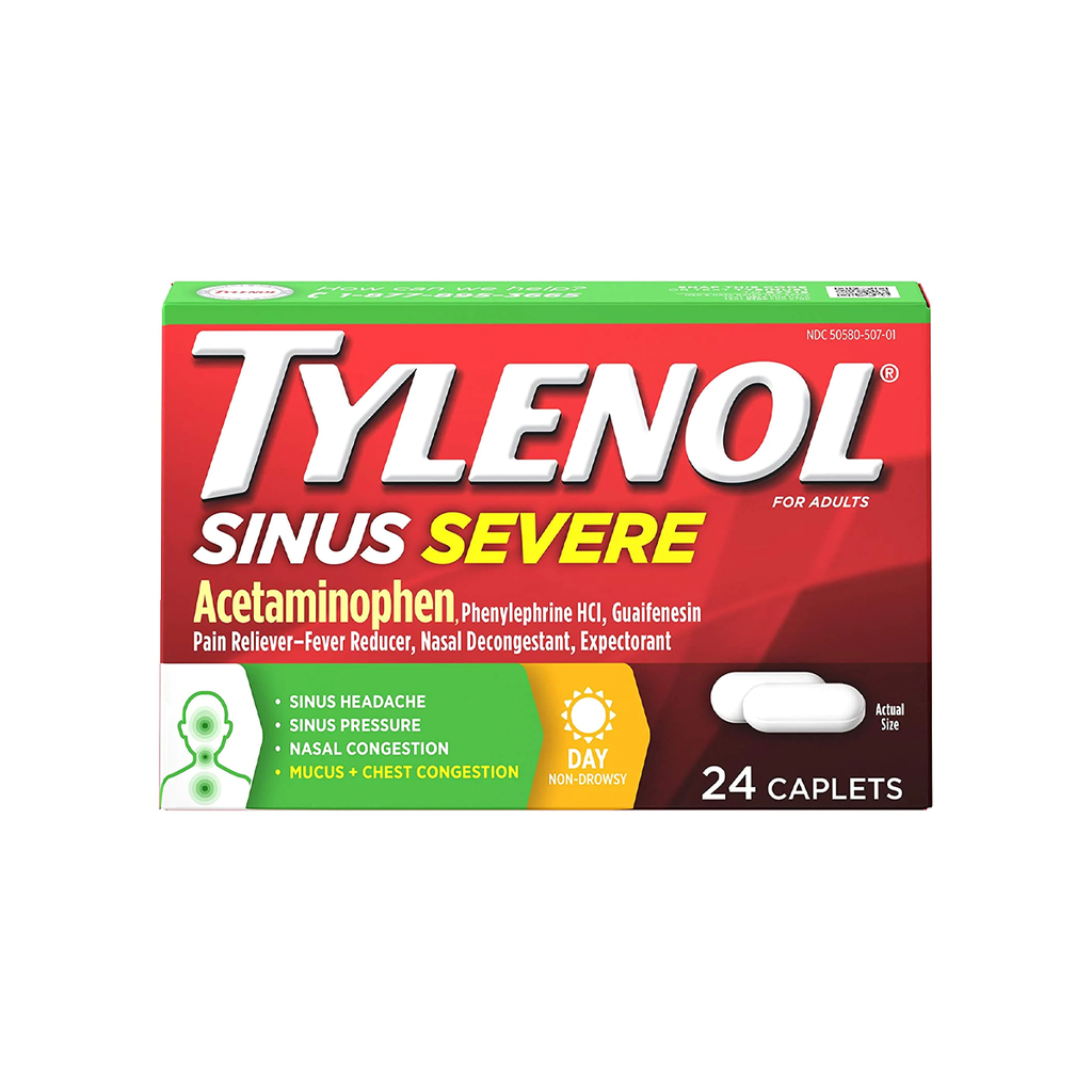 TYLENOL SINUS SEVERE 24CAP