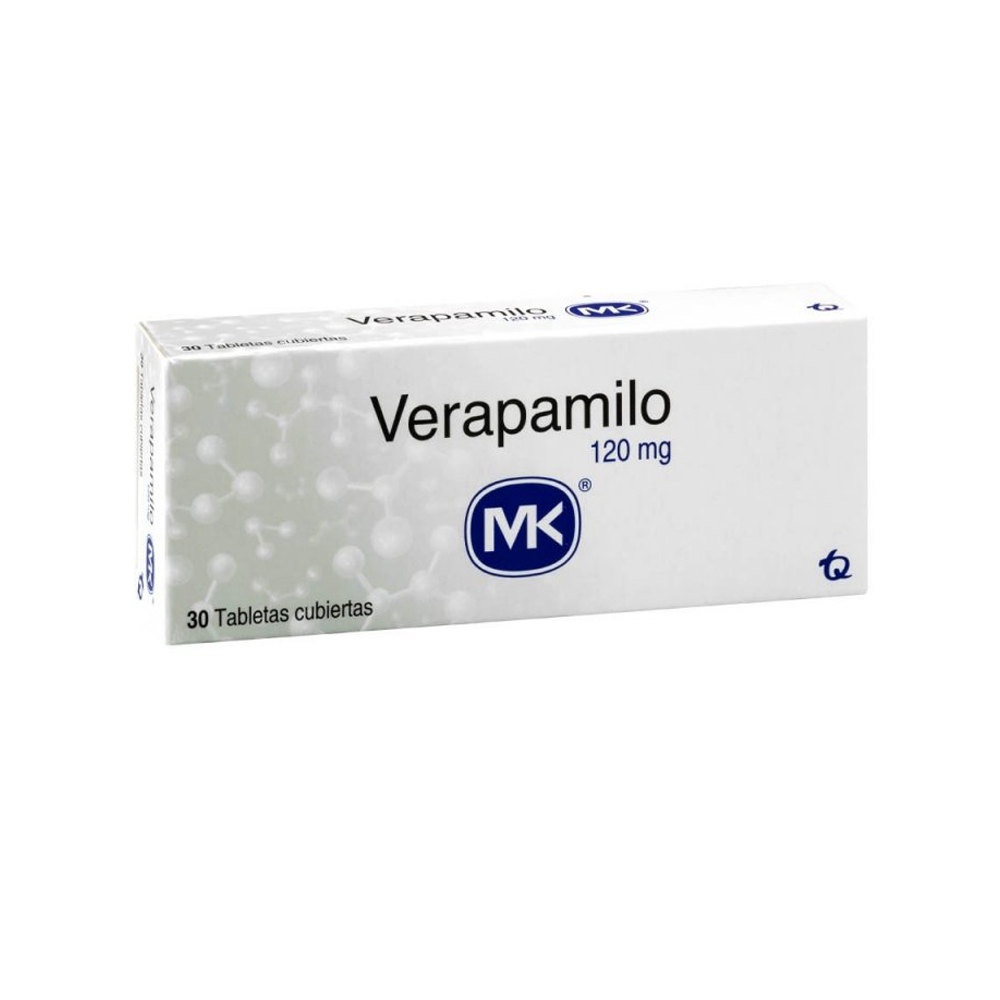 VERAPAMILO 120MG 30TAB