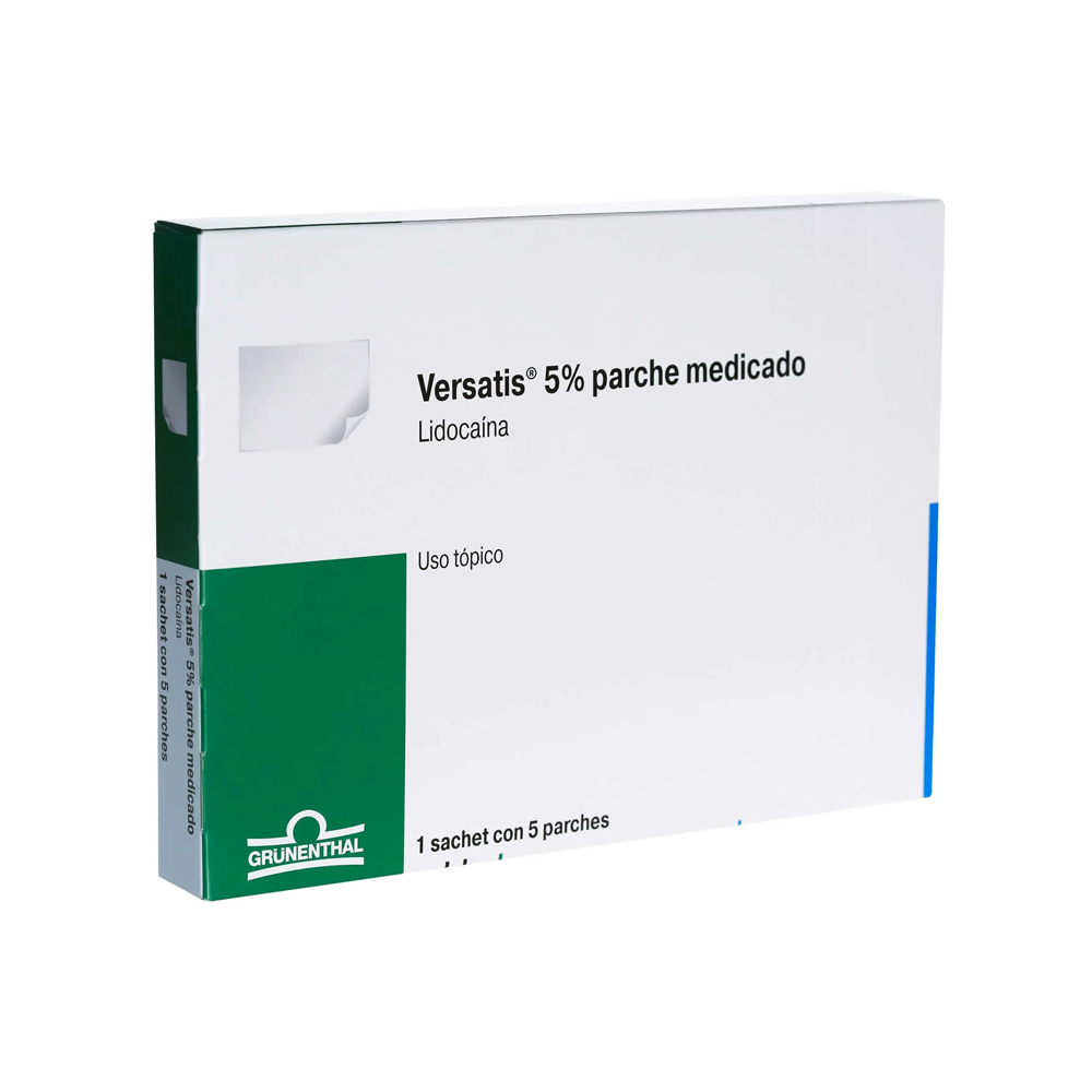 VERSATIS 5% 5 PARCHES 