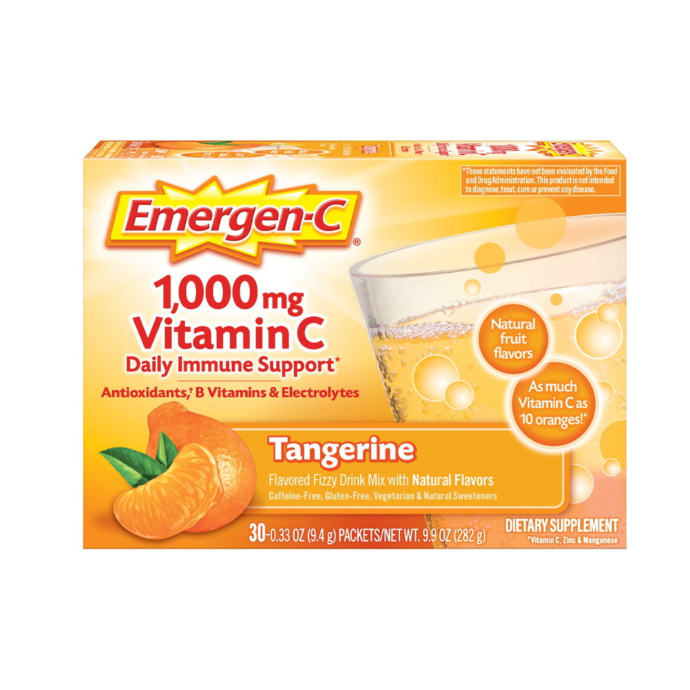 EMERGEN C TANGERINE 1.000MG 30 SOBRES