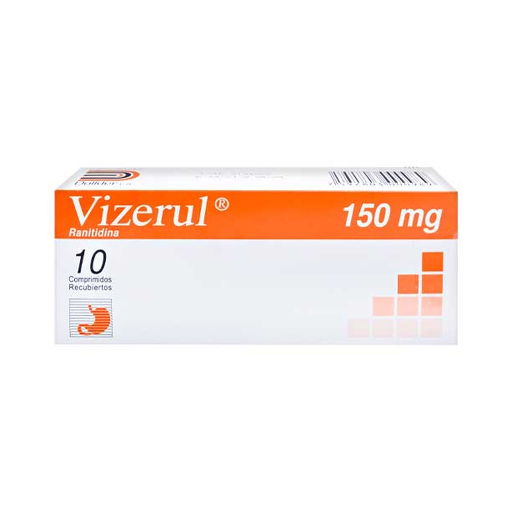VIZERUL 150MG 10COMP DOLLDER