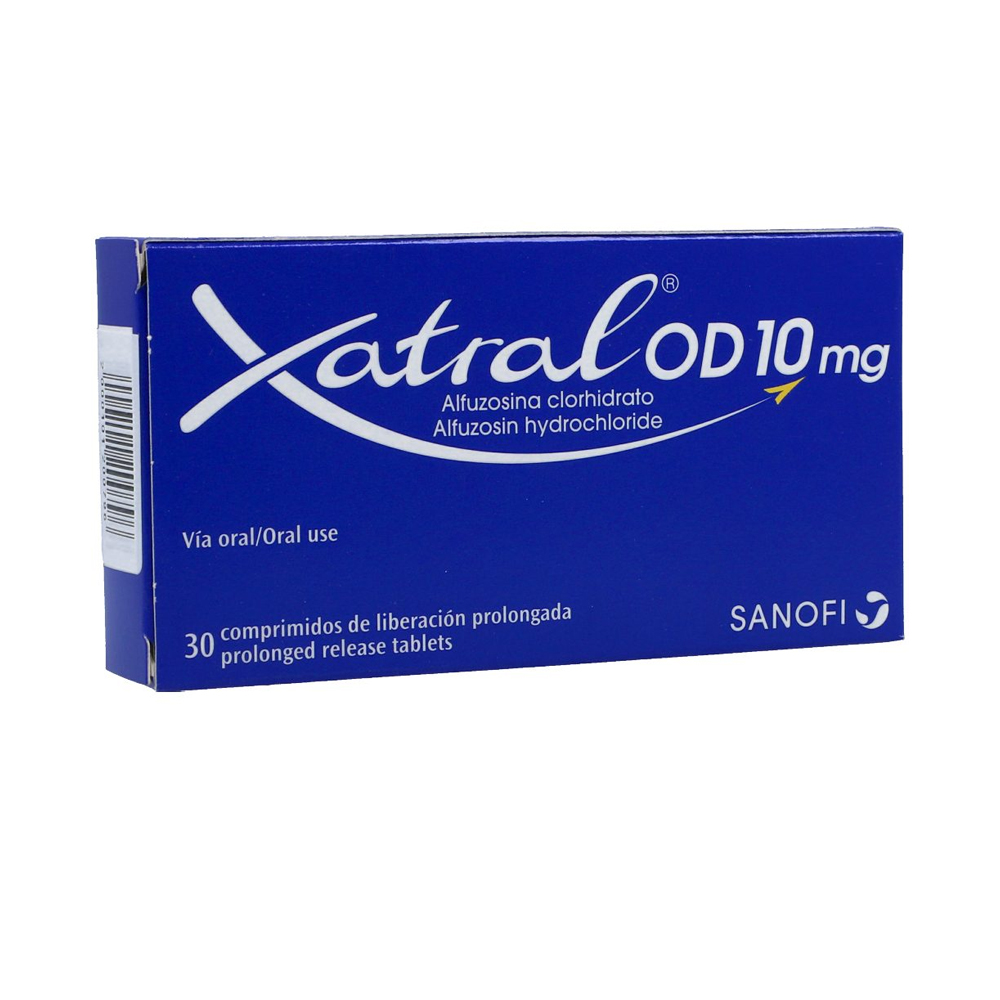 XATRAL OD 10mg x 30 COMPRIMIDOS