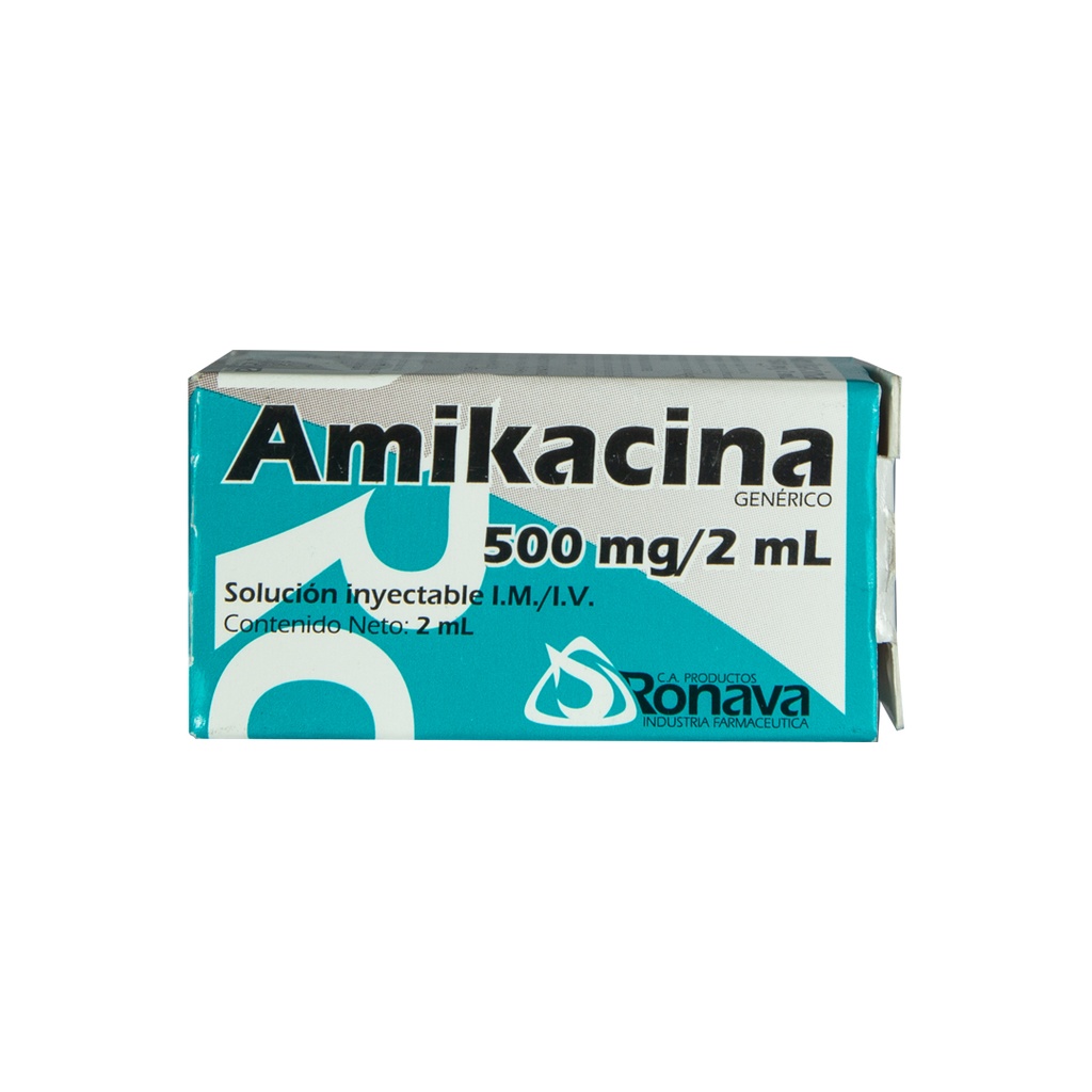AMIKACINA 500MG/2ML RONAVA