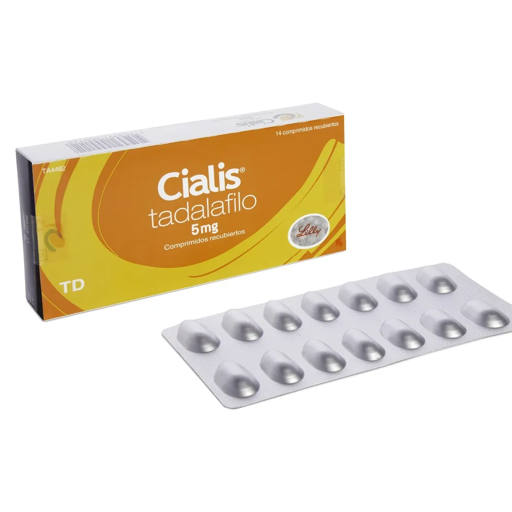 CIALIS 5mg x 28 COMPRIMIDOS RECUBIERTOS