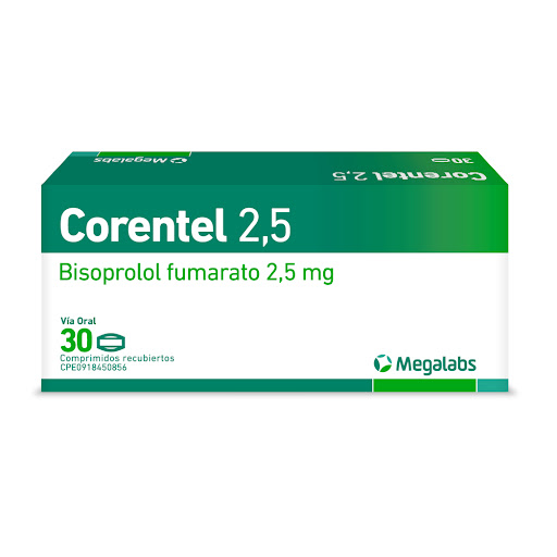 CORENTEL 2.5MG 30COMP MEGALABS