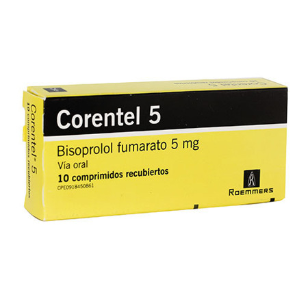 CORENTEL 5MG 10COMP