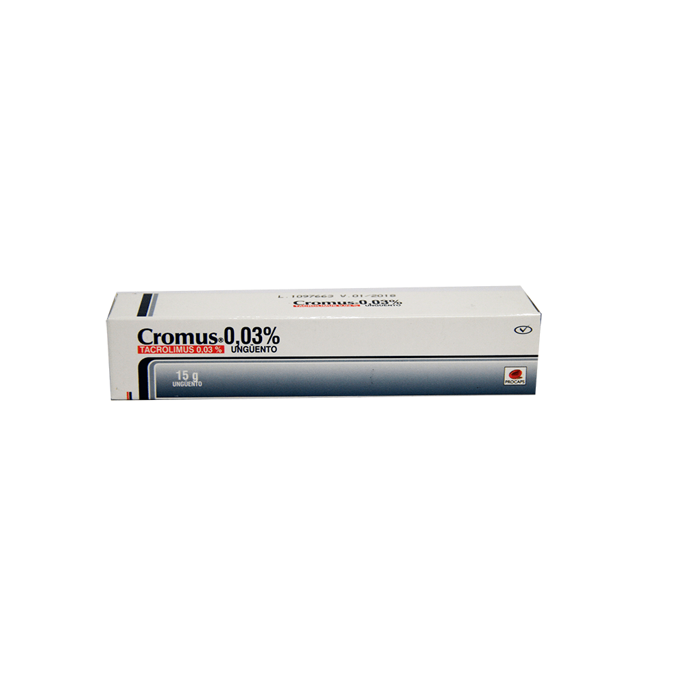 CROMUS 0,03% UNGUENTO DERMICO 15G