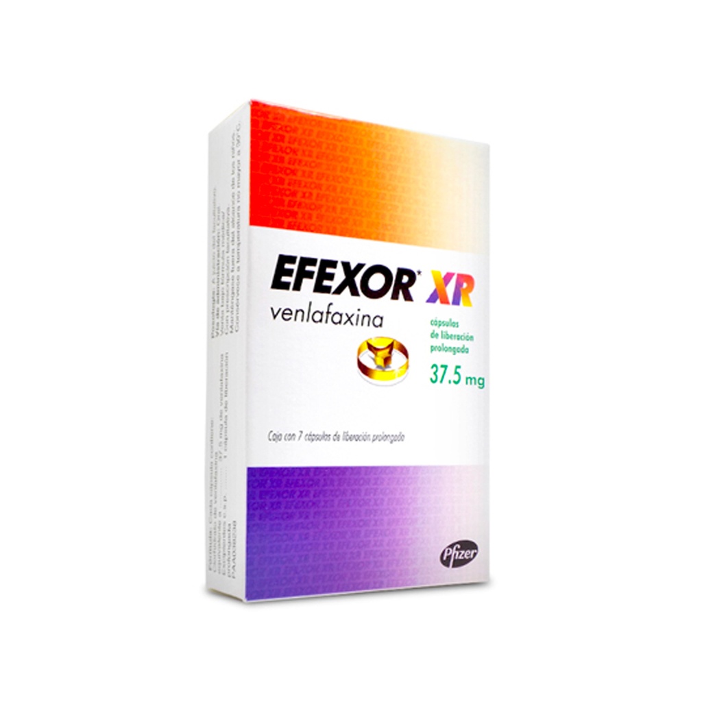 EFEXOR XR 37.5mg x 7 CÁPSULAS