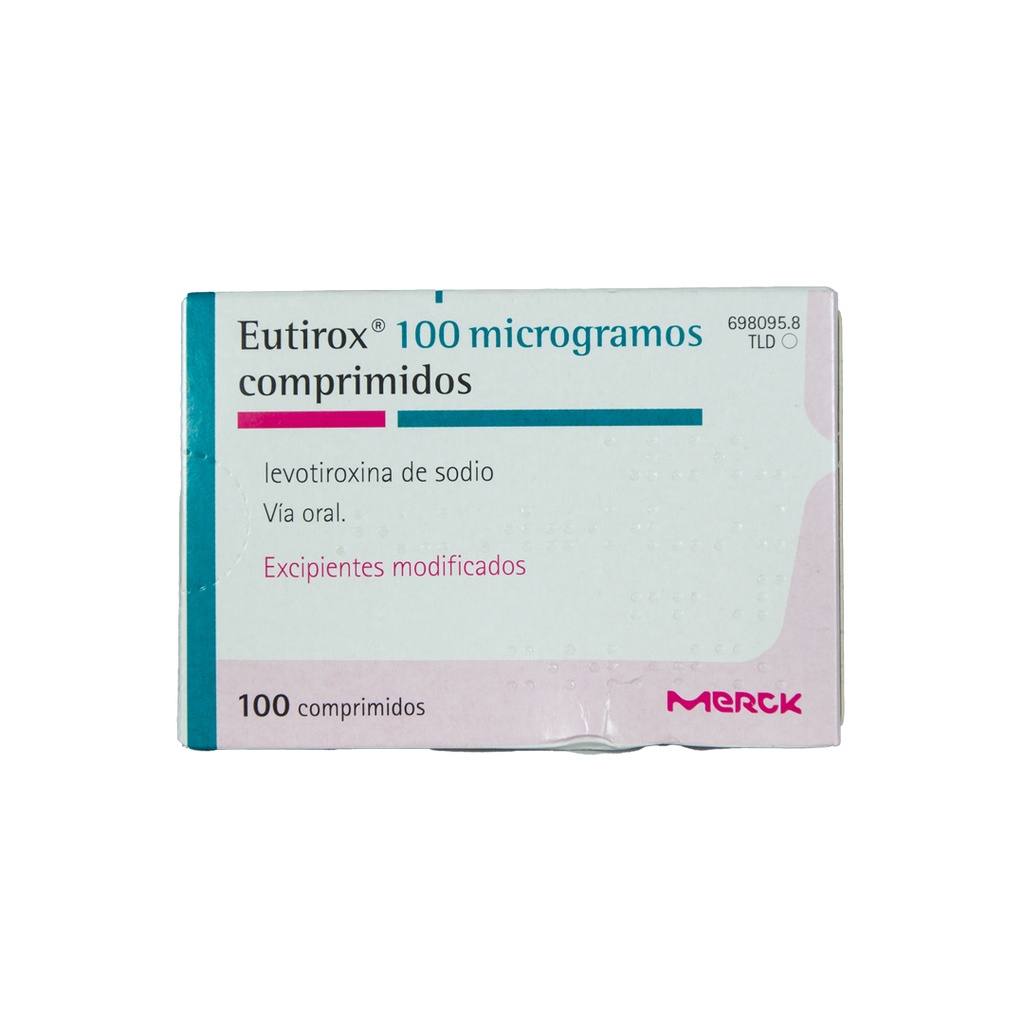 EUTIROX 100mcg x 100 COMPRIMIDOS MERCK
