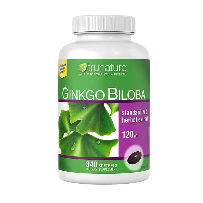 GINKGO BILOBA 120MG 340CAP TRUNATURE