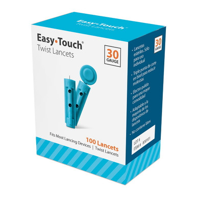 LANCETAS 100UND EASY TOUCH