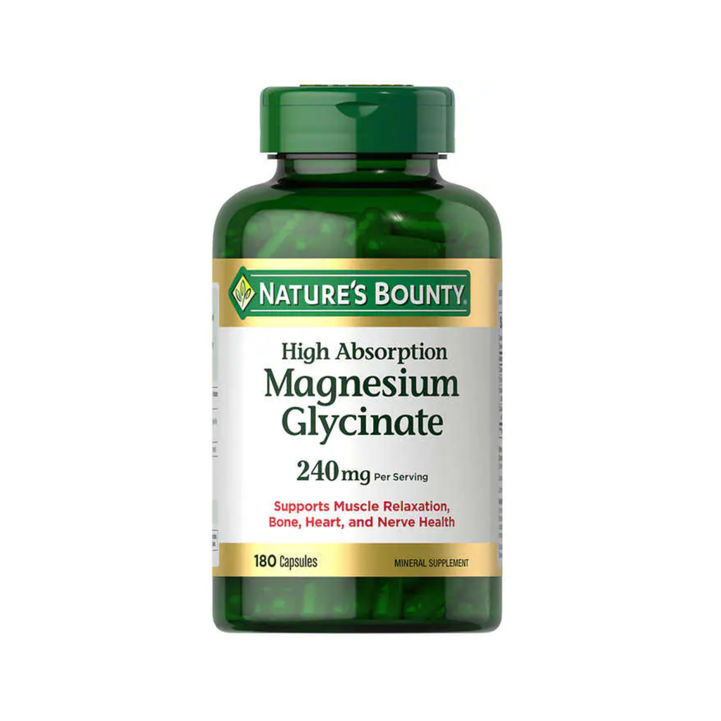 MAGNESIUM GLYCINATE 240MG NATURES BOUNTY