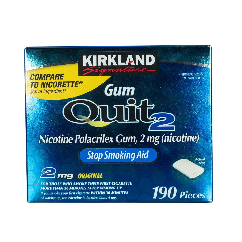 QUIT 2MG 10 CHICLE BLISTER