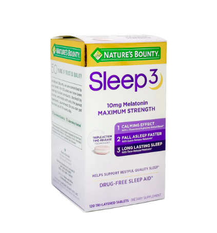 SLEEP 3 MELATONINA 10MG 120CAP
