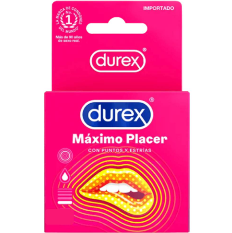 DUREX MAXIMO PLACER 3UND