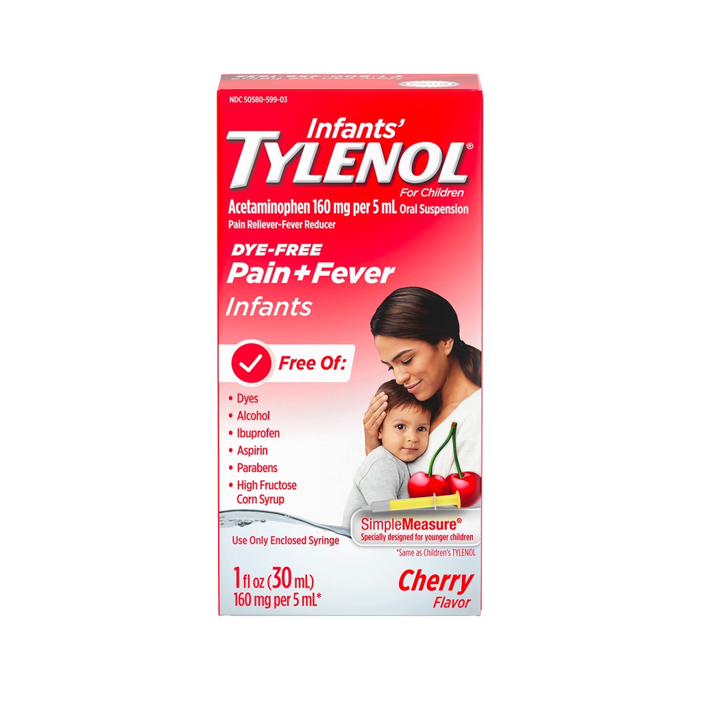 TYLENOL INFANT CHERRY SUSPENSION ORAL 60 ML