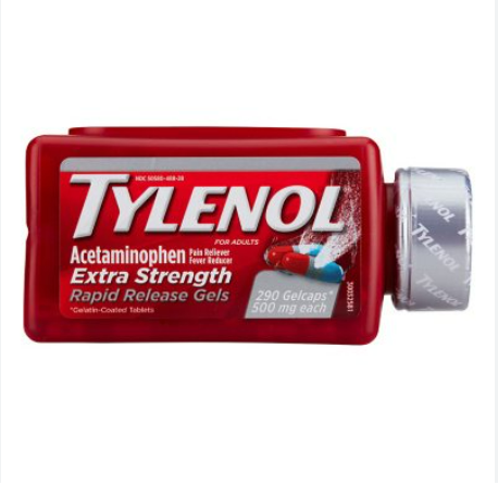 TYLENOL RAPID RELEASE 290CAP