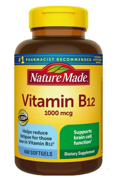 VITAMINA B12 1000MG 400 CAP BLAN NM
