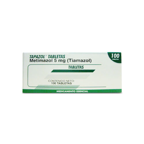 TAPAZOL 5MG 100TAB