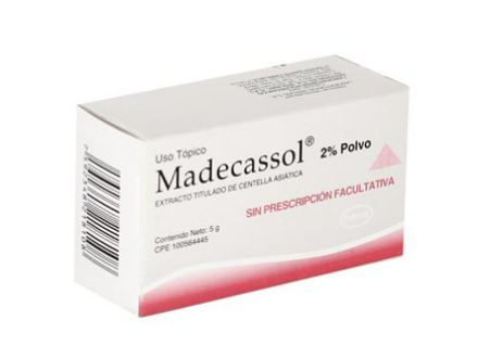 MADECASSOL 2% POLVO 5GR POLINAC