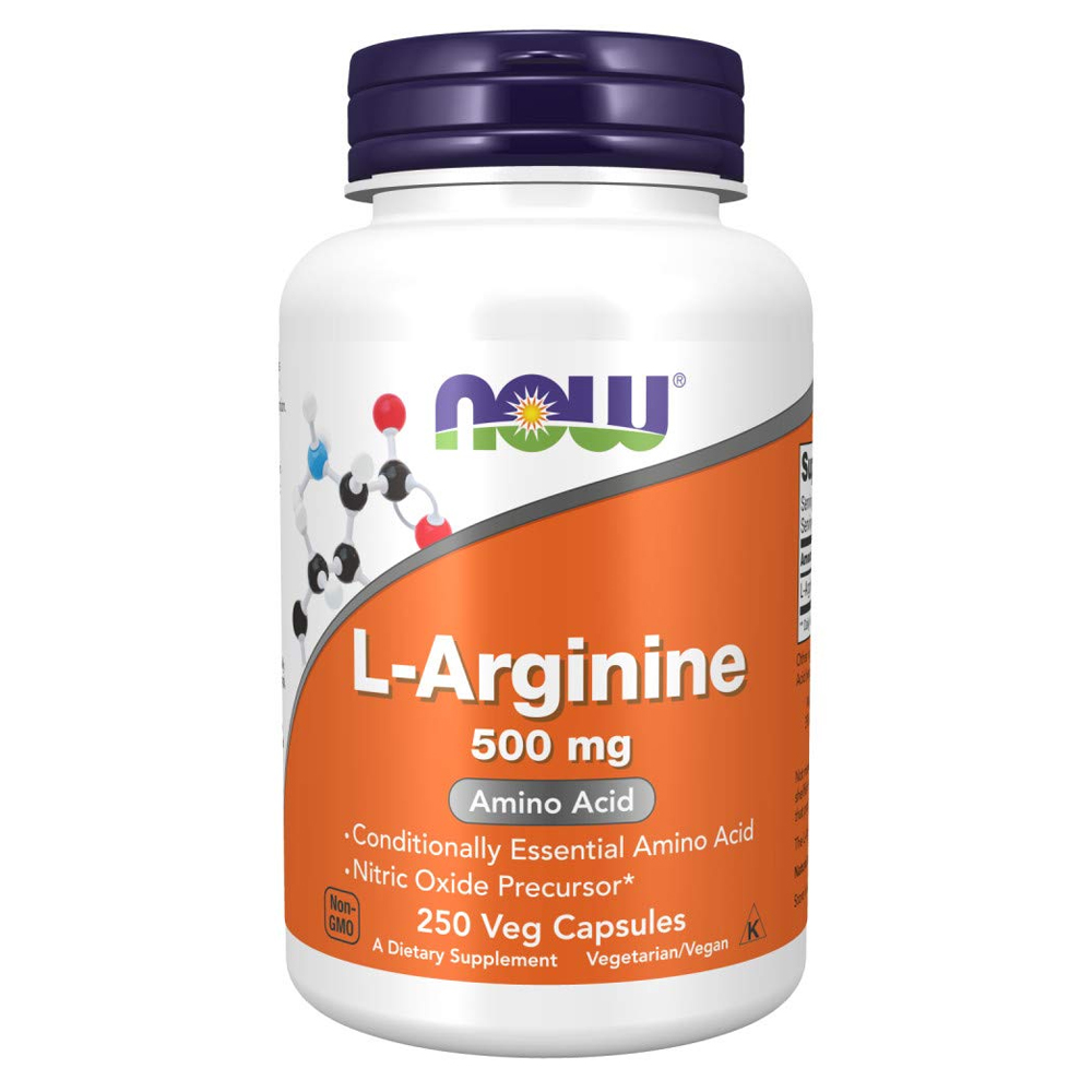 L-ARGININE 500Mmg x 250 CÁPSULAS NOW
