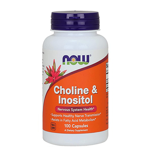 CHOLINE & INOSITOL 250/250mg x 100 CÁPSULAS NOW