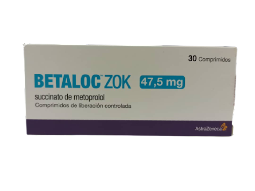 BETALOCK ZOK 47,5MG X 30COMP ASTRAZENECA
