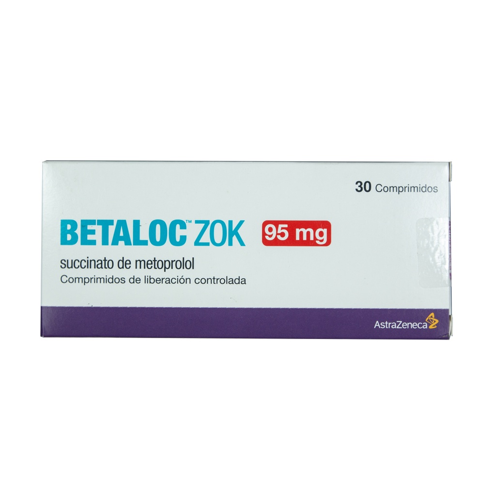 BETALOCK ZOK 95MG X 30COMP ASTRAZENECA