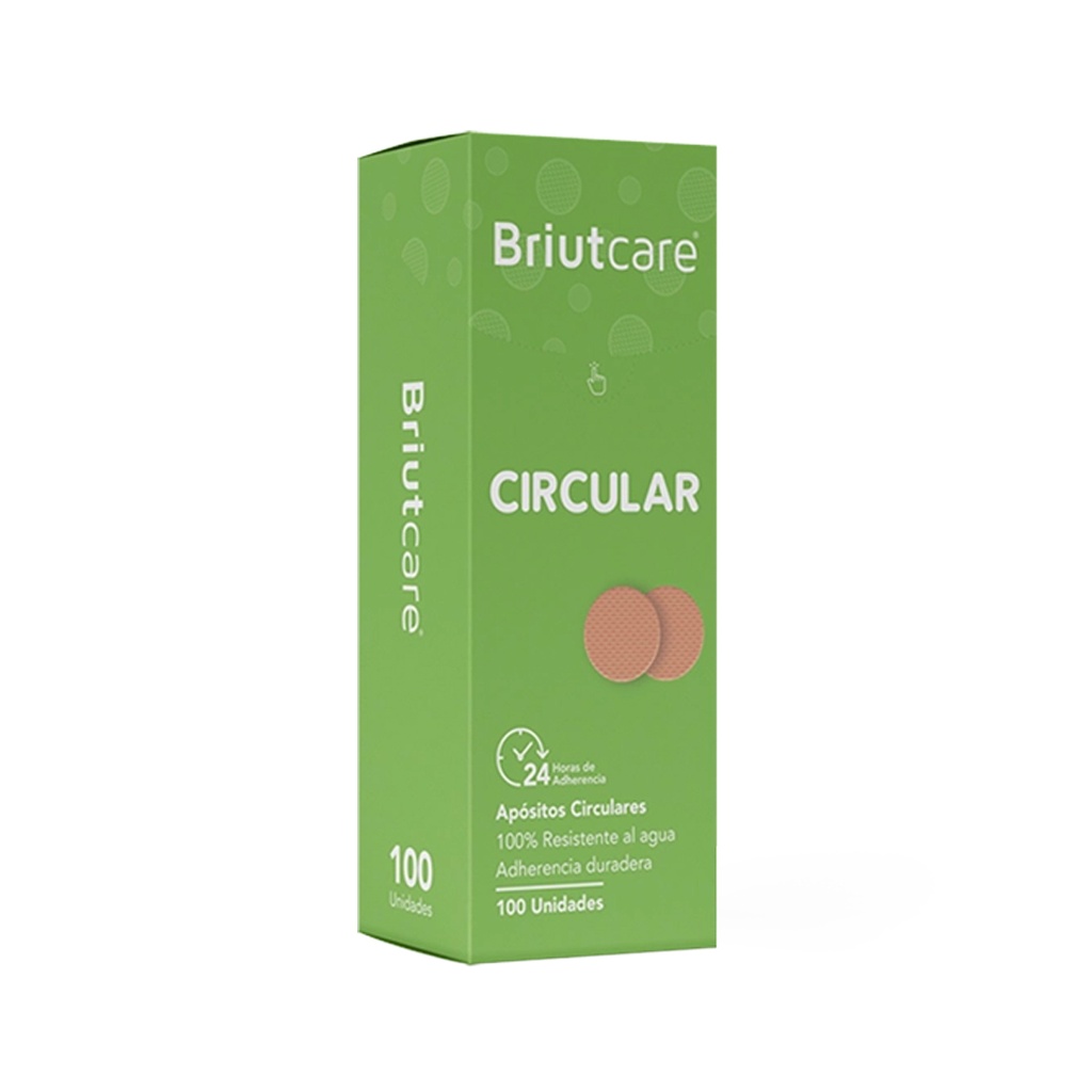 BRIUTCARE CURITAS CIRCULARES X 100 UND.