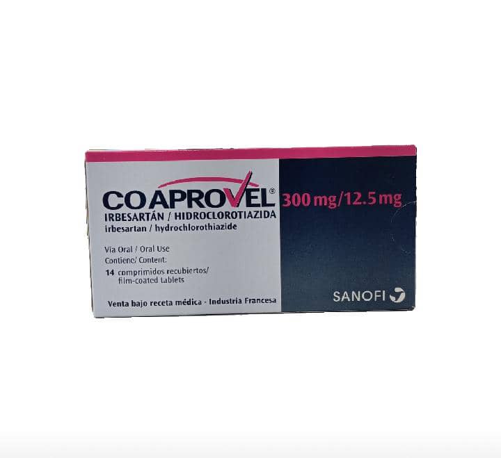 COAPROVEL 300MG/12.5MG 14 COMP SANOFI