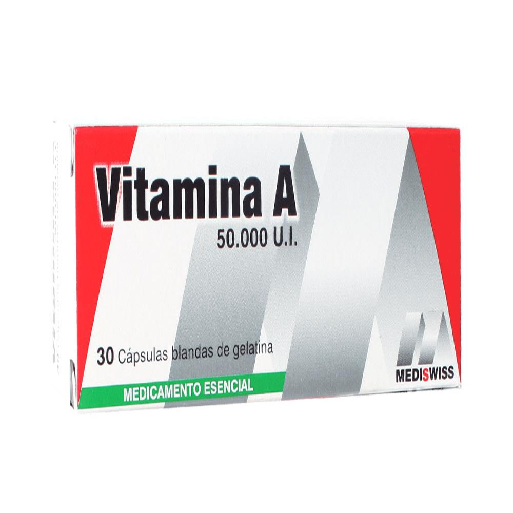 VITAMINA A 5000 U.I X 30 CAPS MEDISWISS