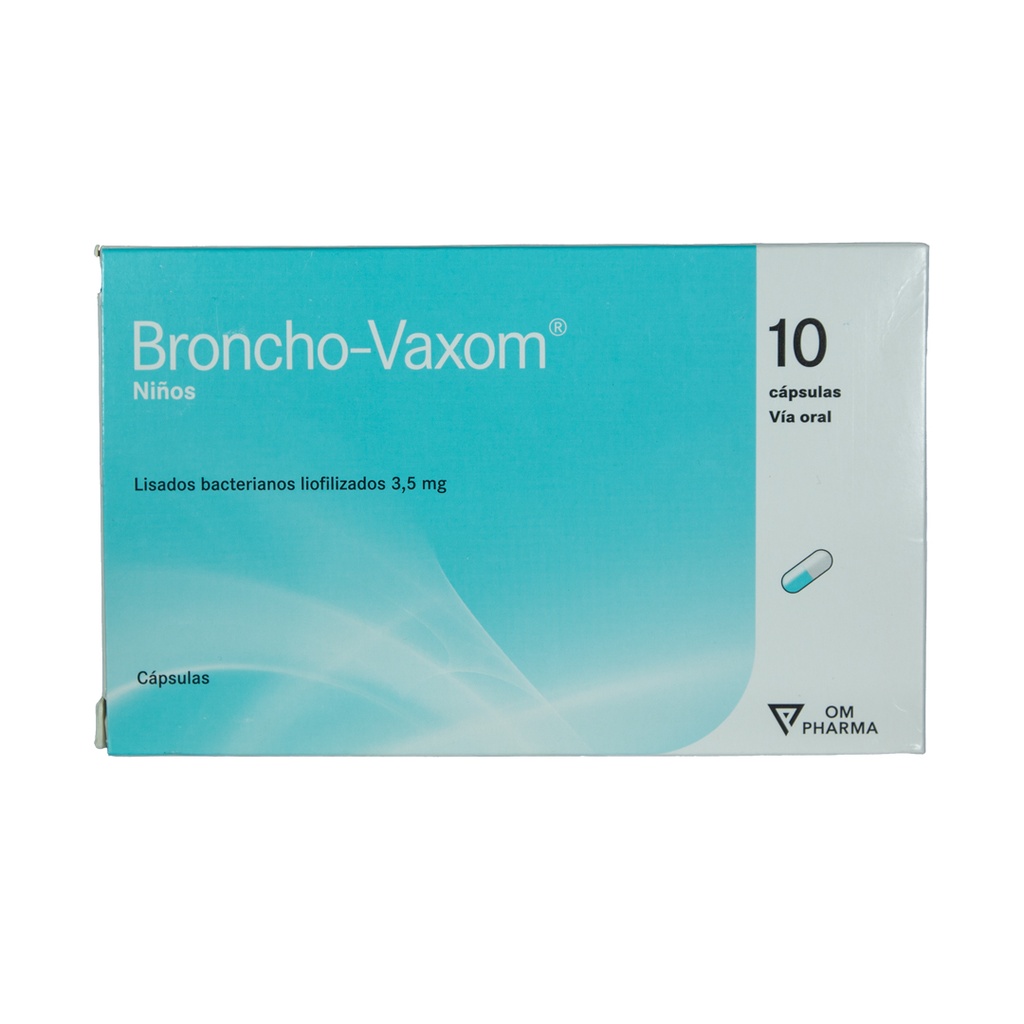 BRONCHO-VAXOM NIÑOS 3.5mg 10 CÁPSULAS