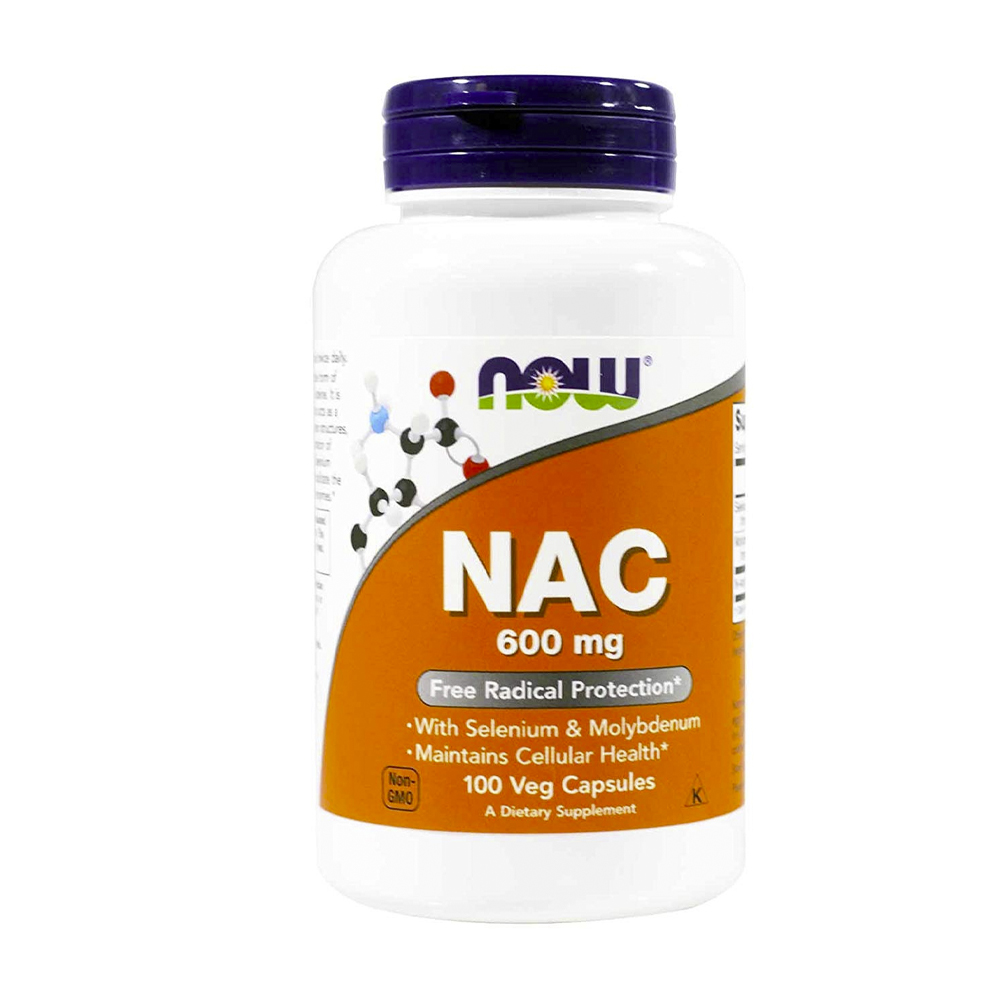 NAC 600mg 100 CÁPSULAS VEGANAS NOW