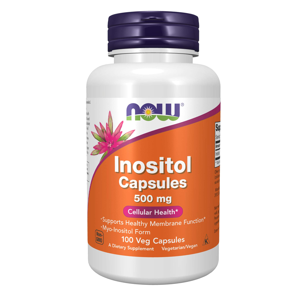 INOSITOL 500mg 100 CÁPSULAS VEGANAS NOW