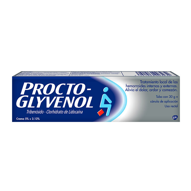 PROCTO-GLYVENOL 5%-2.12% CREMA 30g