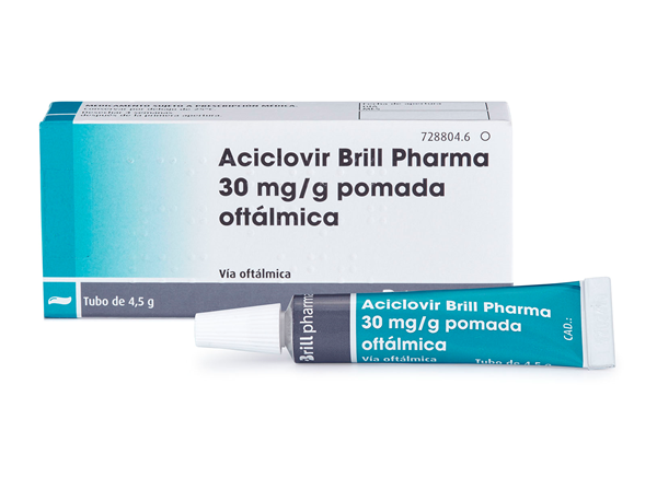 ACICLOVIR 30mg POMADA OFTÁLMICA BRILL PHARMABRILL PHARMA