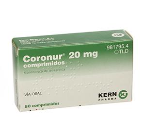 CORONUR 20mg X 80 COMPRIMIDOS KERN PHARMA