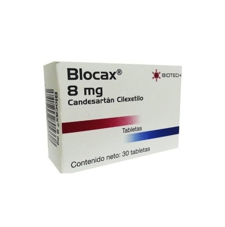 BLOCAX 8mg x 30 TABLETAS BIOTECH