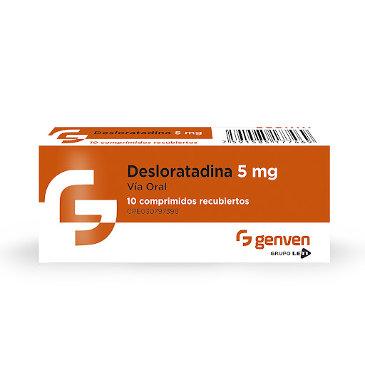 RV-DESLORATADINA 5MG X 10 COMP GENVEN