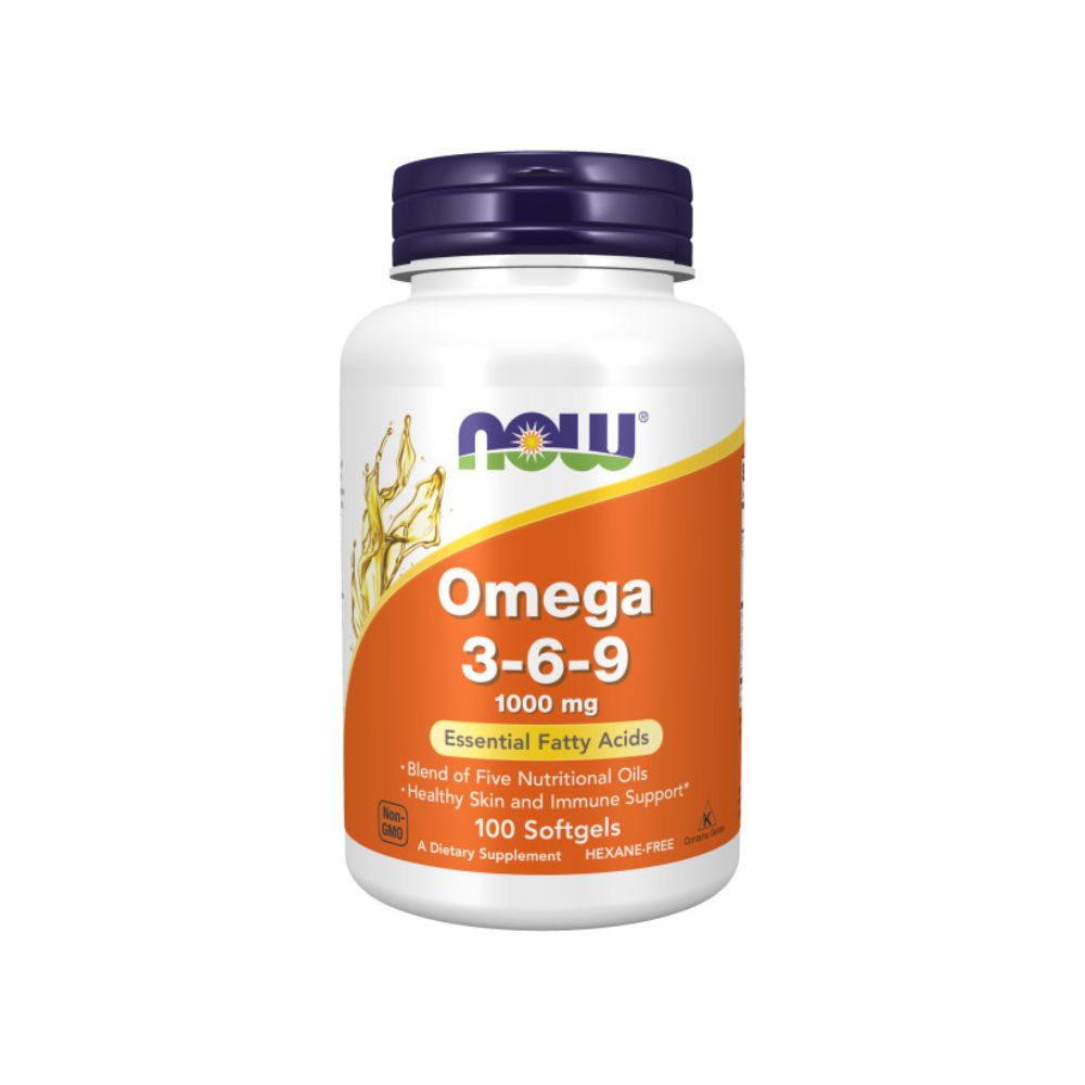 OMEGA 3-6-9 1000mg x 100 CÁPSULAS NOW