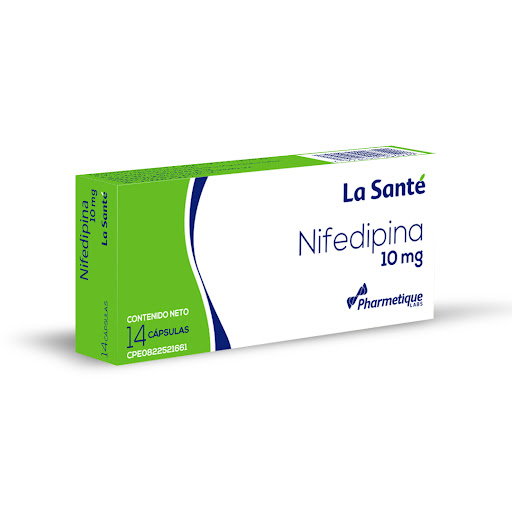 NIFEDIPINA 10MG X 14CAPS LA SANTE