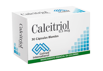 CALCITRIOL 0,5MCG X 30 CAPS COLMED